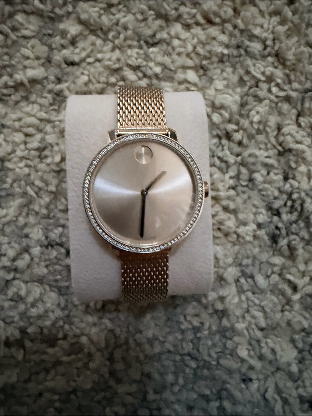 Movado Rose Gold Women’s Mesh Watch